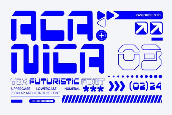 Acanica Font: A Futuristic Tool for Editorial Expression
