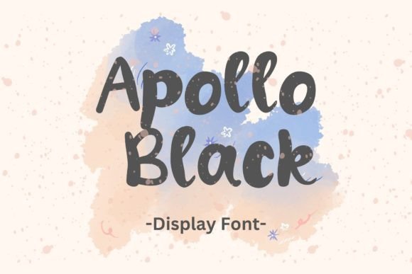 Apollo Black: A Display Font Built for Impact and Confidence