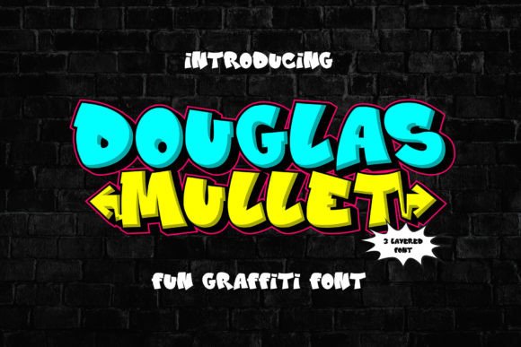 Douglas Mullet Font: A Maker’s Typographic Tool