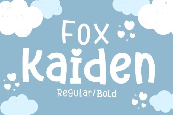 Fox Kaiden: A Display Font for Bold Branding Projects