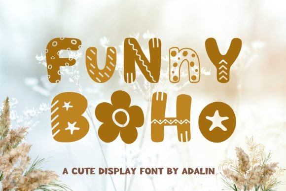 Funny Boho: The Essential Font for Your Creative Projects
