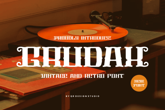 Grudax: A Display Font Built for Editorial Impact