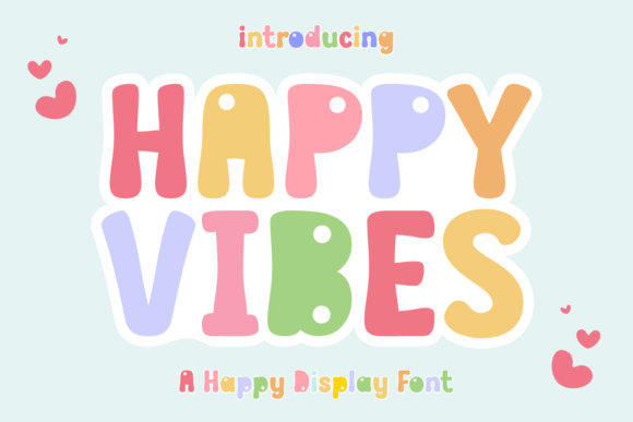 Happy Vibes Font: Your Creative Shop's Retro Heartbeat