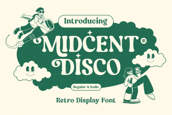 Midcent Disco: A Font with Character for Editorial Design