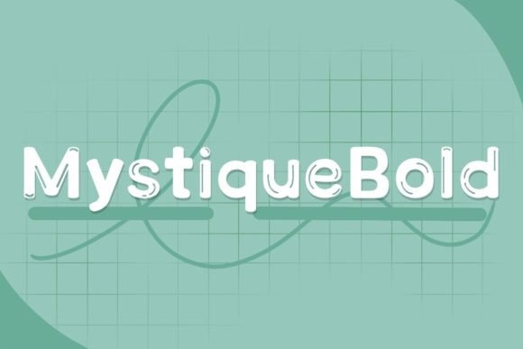 Mystique Bold: A Display Font Designed for Campaigns That Need to Stand Out