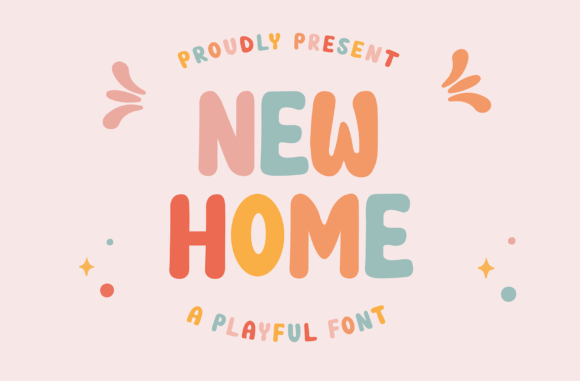 New Home: A Playful Font for Building a Memorable Brand