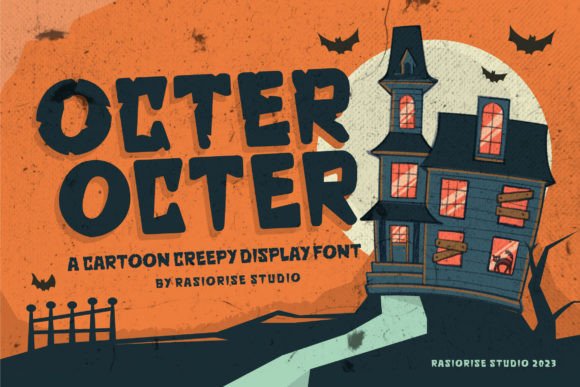 Octer Font: A Handmade Creator's Halloween-Inspired Typeface