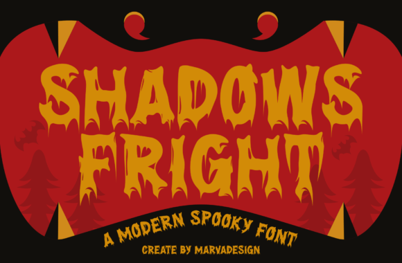 Shadows Fright: A Hauntingly Elegant Font for Your Brand