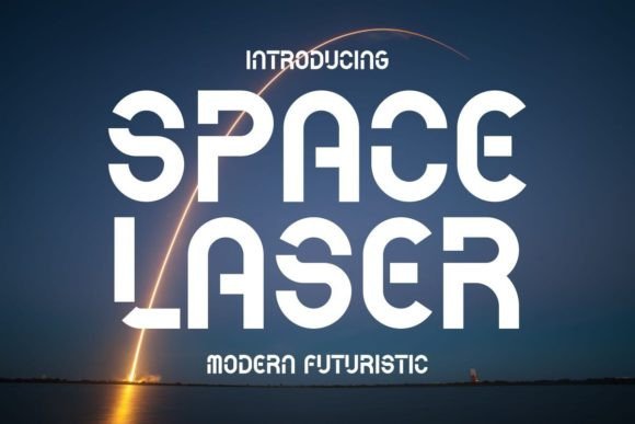 Space Laser: A Modern Typeface for Editorial Ambiance