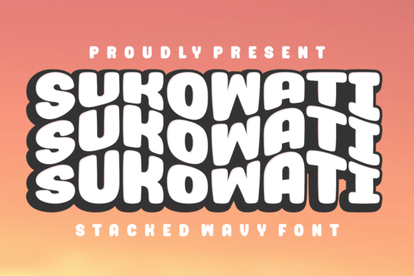 Sukowati: A Bold Display Font for Building Online Confidence