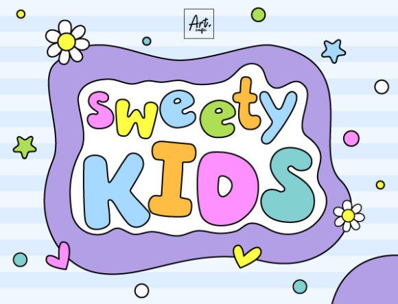 Sweety Kids: A Playful Display Font for Friendly Online Brands