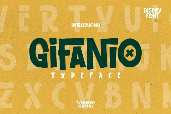 The Vibrant Gifanio Font: A Marketing Essential for Visual Communication